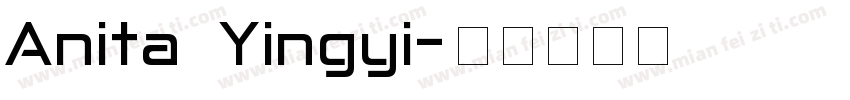 Anita Yingyi字体转换